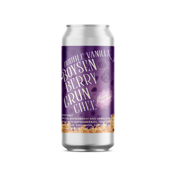 Double Vanilla Boysenberry Crunchee Double Vanilla Boysenberry Crunchee